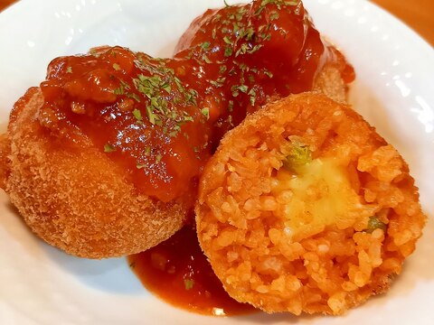 ライスコロッケ♪カプリチョーザ風